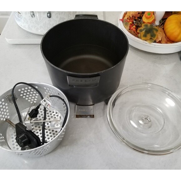 Presto 06006 Kitchen Kettle Multi-Cooker deep fryer - Black - tested working - Picture 1 of 12